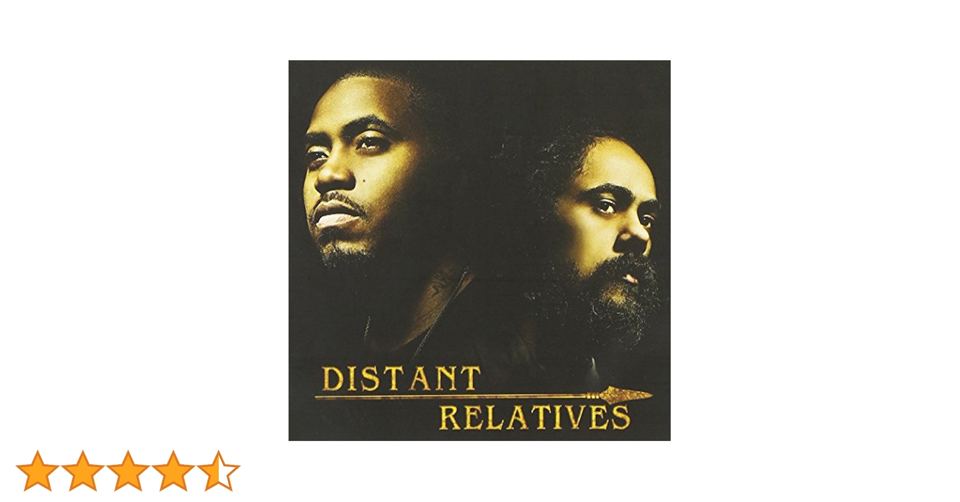 洋楽 Nas Damian Marley - Distant Relatives LP Nas and Damian Marley 
